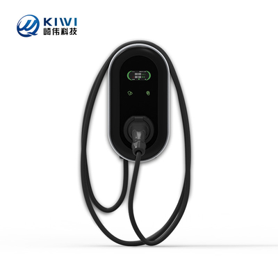 AC-lekkage RCD-muurmontage 22kw 32A Fast EV-oplaadstation voor thuisoplaadbehoeften