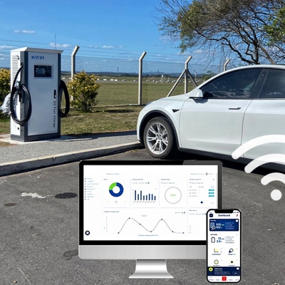 Hotels Appartementen 3 Fase Ev Charger Dual Smart DC Fast Electric Car 150-1000 V