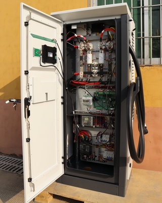 Hotels Appartementen 3 Fase Ev Charger Dual Smart DC Fast Electric Car 150-1000 V