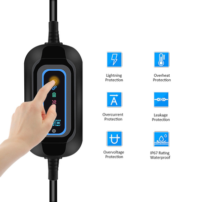 16 ampere 220 V EVSE voor Tesla Model S 3,5 kW De beste elektrische auto oplader op de markt