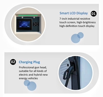 180 kW 240 kW Smart Fast DC Charger voor thuis EU UK DE FR