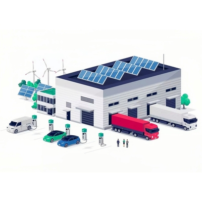 Verstelbare prijsstandaard Solar EV Charging Solution Bedrijven Dc Residential