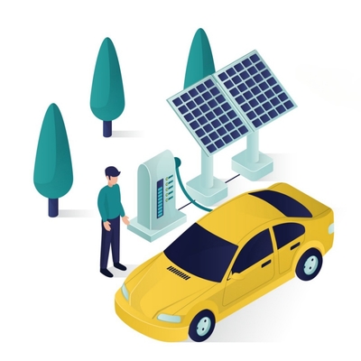 Verstelbare prijsstandaard Solar EV Charging Solution Bedrijven Dc Residential