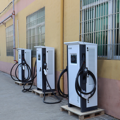 60 kW vloeropstaande CCS-niveau 3 type 1 Chademo EV-snelopladers voor snel opladen