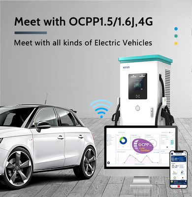 Op maat gemaakte malen IP54 Openbare commerciële DC snelle EV-laadstations 180KW 240KW