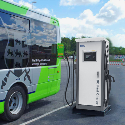 Vermaakpark en winkelcentrum 60kw EV-oplaadstation met scan QRCode Start-up