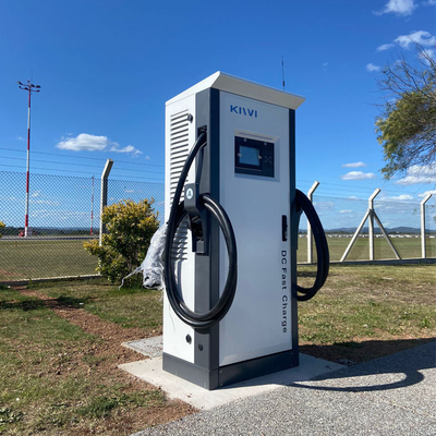 AC 0A-182A Input Current Range Double Connectors EV-oplader voor elektrische auto's 120kw