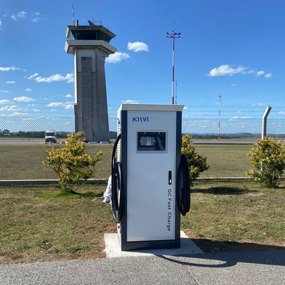Smart Ev Car Charging Station Type 1/2 met 60 kW uitgangsvermogen en hoogfrequente netwerken
