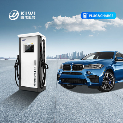 Smart Ev Car Charging Station Type 1/2 met 60 kW uitgangsvermogen en hoogfrequente netwerken