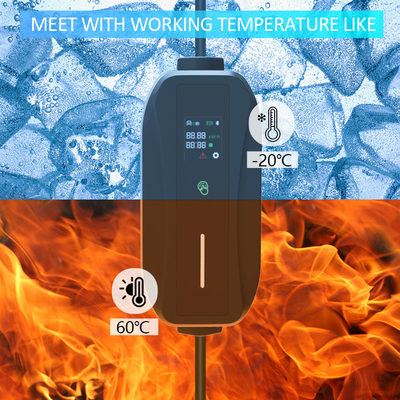 KIWI GBT Type 2 Elektrisch voertuig snellaadstation 16A Draagbare EV-oplader voor BYD