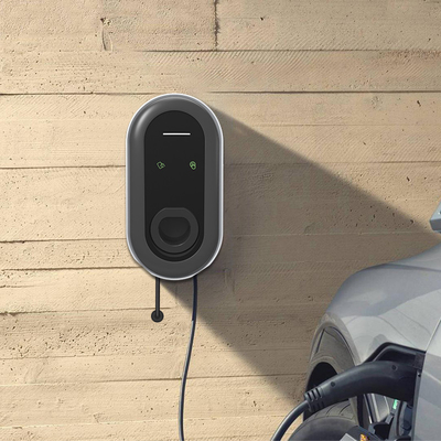 3.5KW Wall Box EV Charger voor Red Tesla Outdoor Charging Pile Grid Frequency 50Hz±10Hz