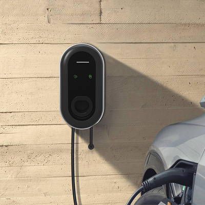 Niveau IP55 4,3 inch LCD EV-oplaadstation voor elektrische AC-oplaadstapel voor thuis