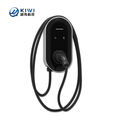 11kw driefasig type 2 EV-oplaadstation met RFID-app en AC-lekkagebescherming