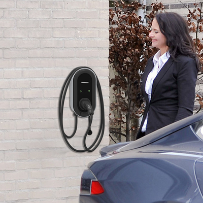 Type-1/Type-2/GB/T 11kW EV-oplaadstation voor het opladen van supermarkten en kleuterscholen