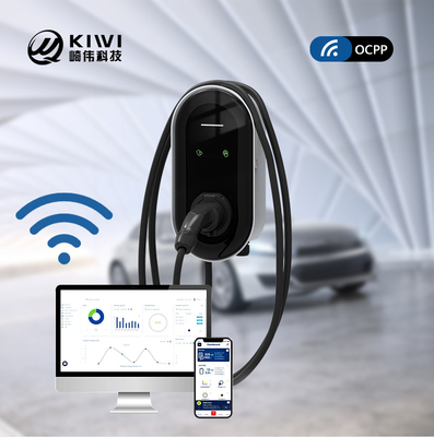 11kw Wifi DC LCD Display CCS2 Car EV Wallbox Charger voor snel en handig opladen