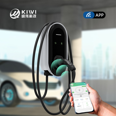 11kw Wifi DC LCD Display CCS2 Car EV Wallbox Charger voor snel en handig opladen
