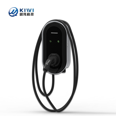 Type 2 22kW Driefasige wisselstroom-uitgangsstroom EV-oplader Wallbox met RFID-app OCPP-functies