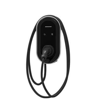 Wandmontage/kolom KIWI 22KW snelle EV-oplader voor 380v ingangsspanning en kabel type 1 2