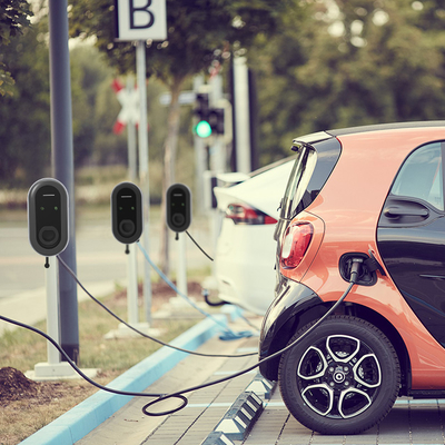32A 3-fase type 2 EV-oplader voor Tesla Model 3 draagbaar en 50Hz±10Hz netfrequentie