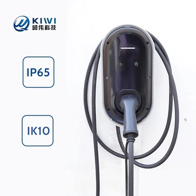 7 kW elektrisch voertuig niveau 2 laadapparaat met Ev-type 2 aansluiting en muurmontage