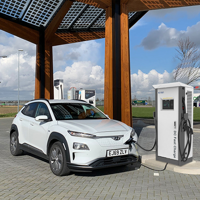 AC 0A-92A Input Current Range 60KW DC 0-100A Output Current CCS Car Charger voor Benz EQC