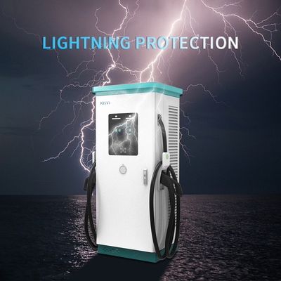 AC 0A-182A Input Current Range DC 150V-1000V Output Voltage EV Charger in Hilton Hotel
