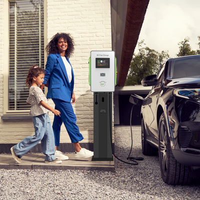 Elektrische auto oplaadstapel OEM-niveau 3 Wandmontage 30kW DC snellader CCS1 CCS2 GB/T