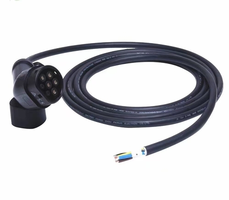 Universale 5m elektrische laadlijn 16A-32A 2 Type 4 eenheden met UL94-V0 Vlamklasse