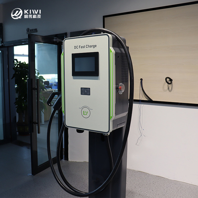 DC Wallbox Charger 30kW 40kW Autos CCS 40A Fast EV Charger 600V Net Frequency 50Hz