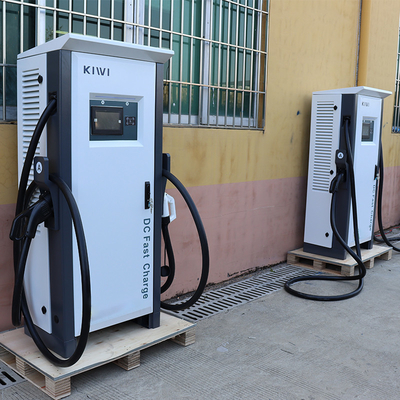 150-160kw EV-oplaadstapel van niveau 3 Plug en opladen met plugtemperatuurdetectie