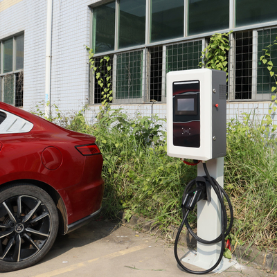 Buiten 4G Smart APP 20kW 30kW 40kW Level 3 Wandmontage DC Commercial CCS1 CCS2 GB/T EV Charger Station