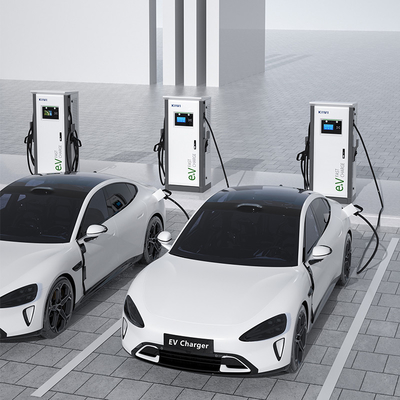 Hotels Appartementen 3 fase Dual Smart DC Fast EV Charger met CCS1 CCS2 GB/T CHAdeMO Interface Standard