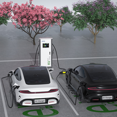Hotels Appartementen 3 fase Dual Smart DC Fast EV Charger met CCS1 CCS2 GB/T CHAdeMO Interface Standard